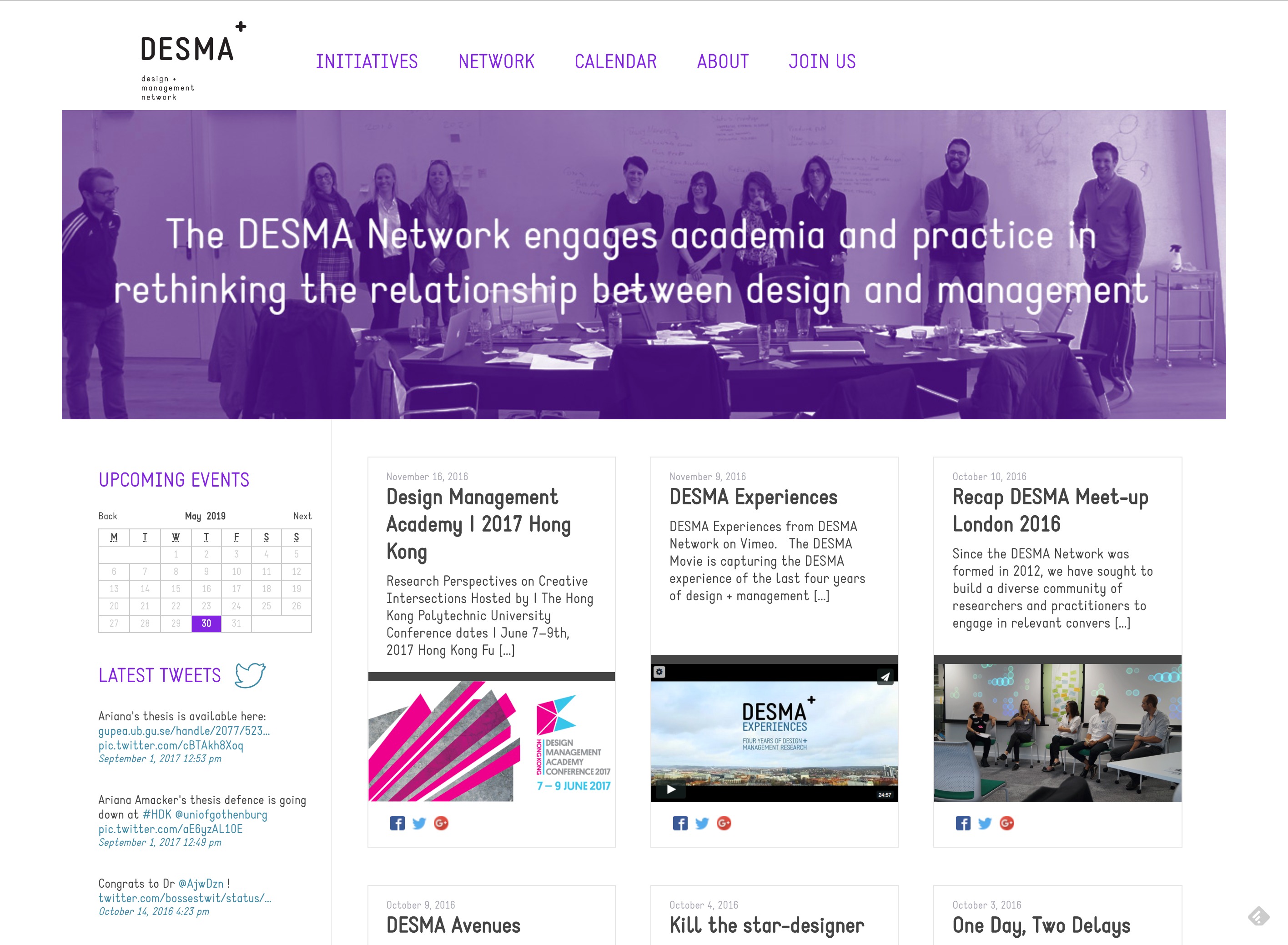 「The DESMA Network」